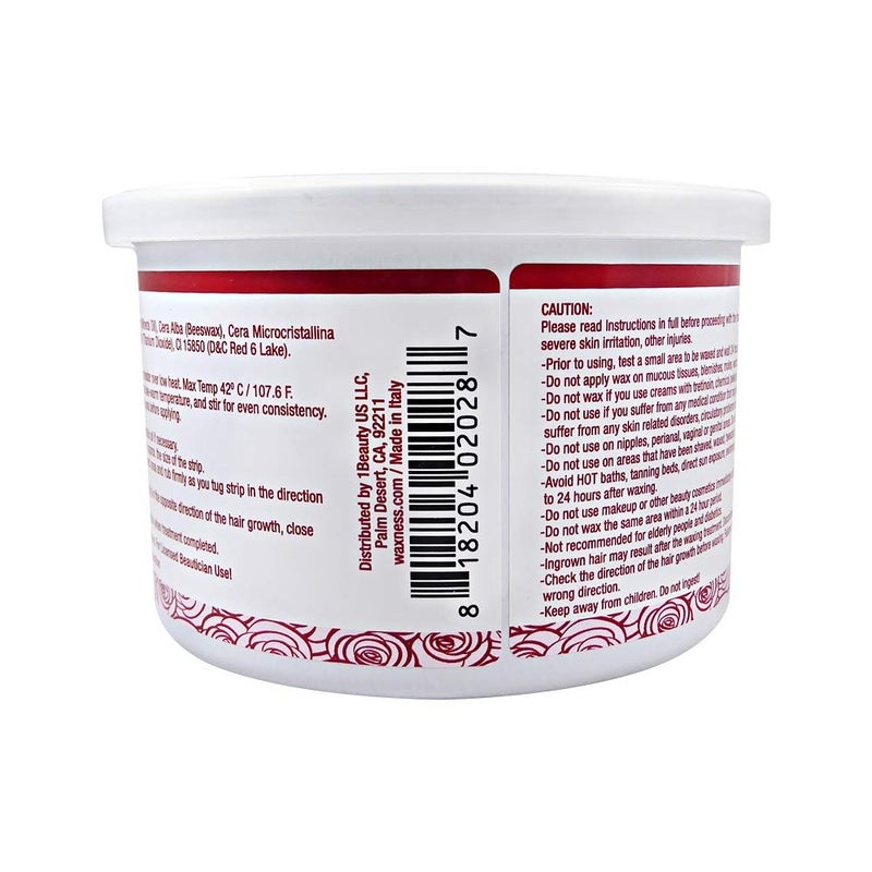 Wax Necessities Waxness Creamy Soft Wax Rose 14 Ounces - Image 4